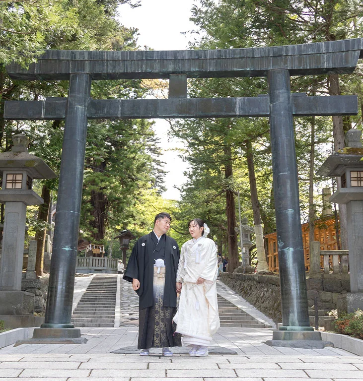 神社挙式＋撮影プランのイメージ