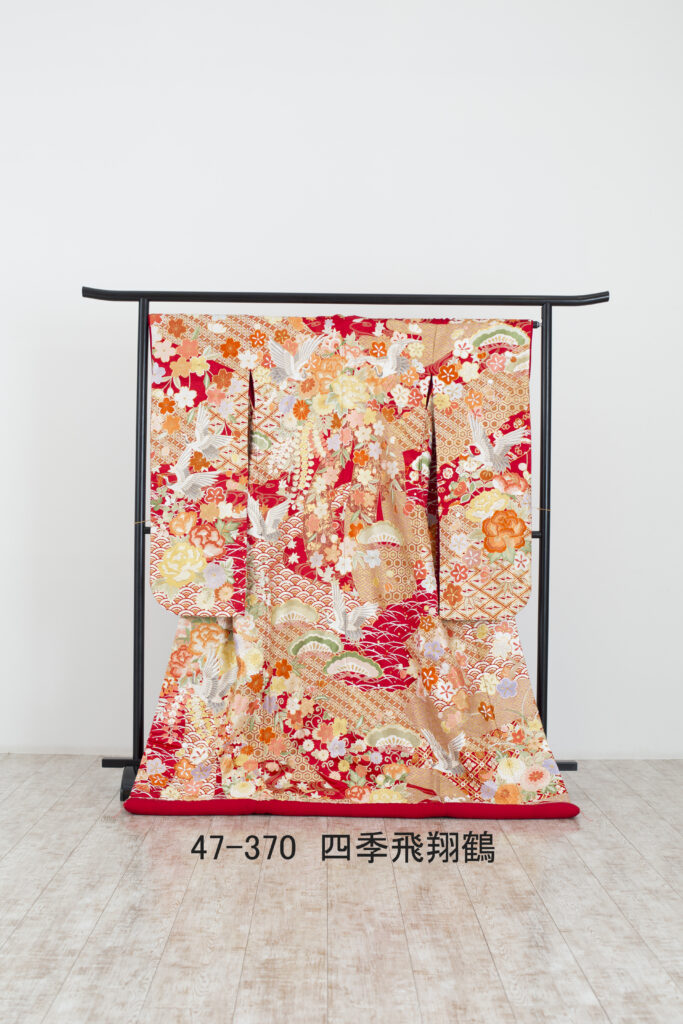 47-370（四季飛翔鶴）